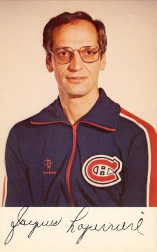 1983-84 Montreal Canadiens #NNO Jacques Laperriere Front