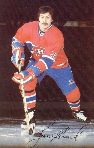 1983-84 Montreal Canadiens #NNO Jean Hamel Front