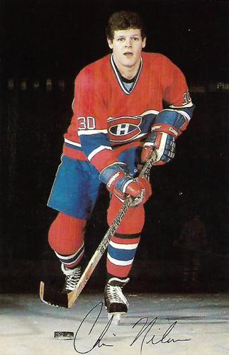 1983-84 Montreal Canadiens #NNO Chris Nilan Front