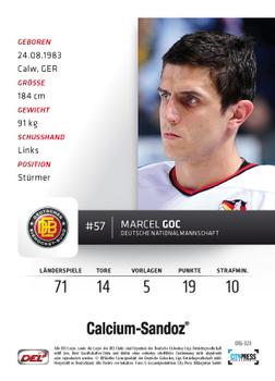 2012-13 Playercards (DEL) #DEL-323 Marcel Goc Back