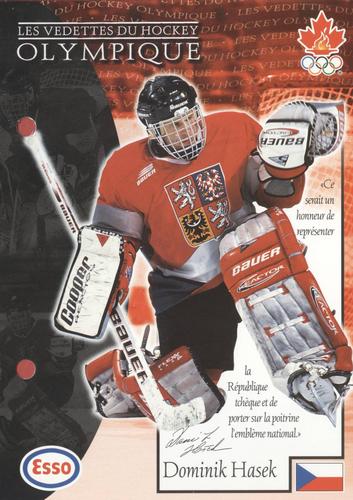 1997 Esso Olympic Hockey Heroes French #54 Dominik Hasek Front