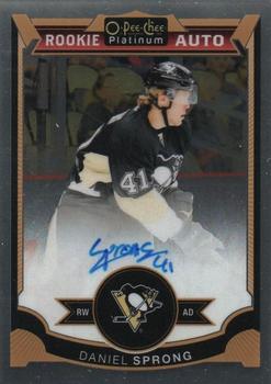 2015-16 O-Pee-Chee Platinum #183 Daniel Sprong Front