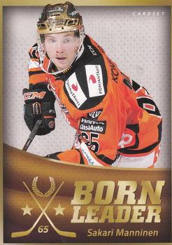 2015-16 Cardset Finland - Born Leader #BL3 Sakari Manninen Front