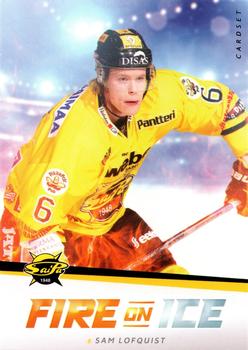 2015-16 Cardset Finland - Fire on Ice #FOI11 Sam Lofquist Front