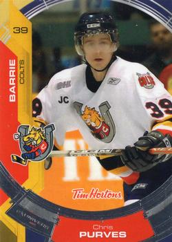 2006-07 Extreme Barrie Colts (OHL) #NNO Chris Purves Front