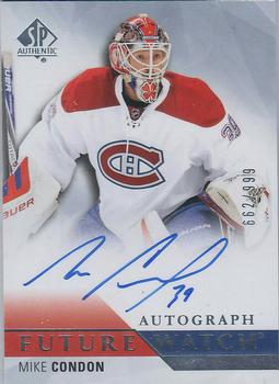 2015-16 SP Authentic #254 Mike Condon Front