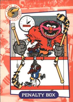 1994 Cardz Muppets Take the Ice #20 Penalty Box Front