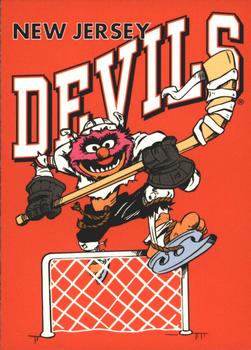 1994 Cardz Muppets Take the Ice #39 New Jersey Devils Front