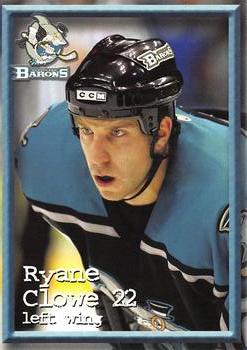 2004-05 Cleveland Barons (AHL) #NNO Ryane Clowe Front