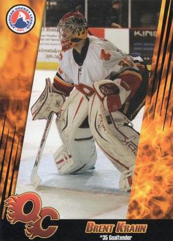 2007-08 Quad City Flames (AHL) #10 Brent Krahn Front