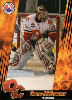 2007-08 Quad City Flames (AHL) #22 Curtis McElhinney Front