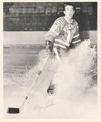 1960-61 Cleveland Barons (AHL) #NNO Wayne Larkin Front