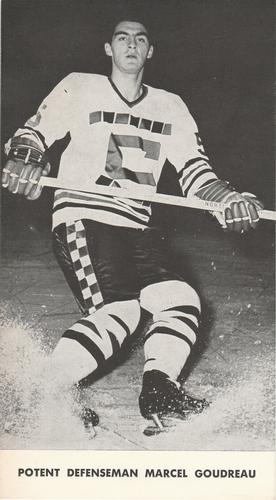 1966-67 Columbus Checkers (IHL) #NNO Marcel Goudreau Front