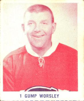 1967-68 IGA Montreal Canadiens Series 2 #NNO Gump Worsley Front