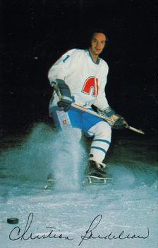 1976-77 Quebec Nordiques (WHA) Postcards #NNO Chris Bordeleau Front
