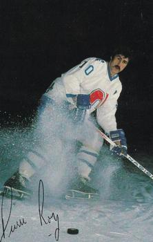 1976-77 Quebec Nordiques (WHA) Postcards #NNO Pierre Roy Front