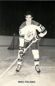 1976-77 Sudbury Wolves (OHA) #NNO Mike Foligno Front