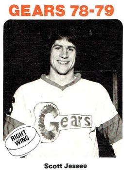 1978-79 Saginaw Gears (IHL) #NNO Scott Jessee Front