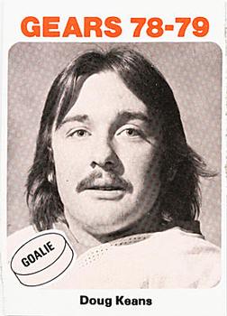 1978-79 Saginaw Gears (IHL) #NNO Doug Keans Front
