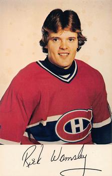 1981-82 Montreal Canadiens #NNO Rick Wamsley Front