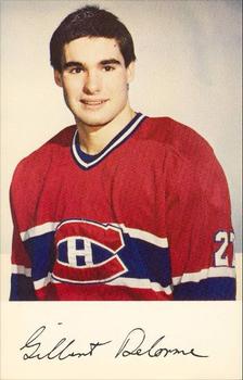 1981-82 Montreal Canadiens #NNO Gilbert Delorme Front