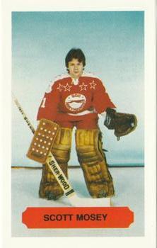 1984-85 Sault Ste. Marie Greyhounds (OHL) #NNO Scott Mosey Front