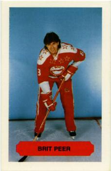 1984-85 Sault Ste. Marie Greyhounds (OHL) #NNO Brit Peer Front