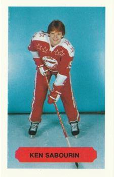 1984-85 Sault Ste. Marie Greyhounds (OHL) #NNO Ken Sabourin Front