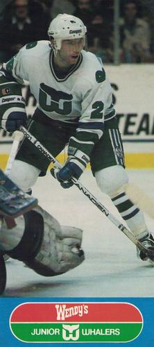 1985-86 Junior Whalers/Wendy's Hartford Whalers #NNO Ray Ferraro Front