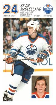 1986-87 Edmonton Oilers #NNO Kevin McClelland Front