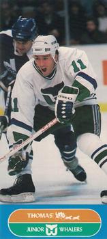 1986-87 Thomas' Junior Whalers Hartford Whalers #NNO Kevin Dineen Front