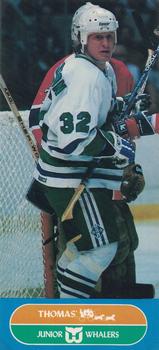 1986-87 Thomas' Junior Whalers Hartford Whalers #NNO Torrie Robertson Front