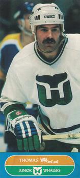 1986-87 Thomas' Junior Whalers Hartford Whalers #NNO Dave Babych Front