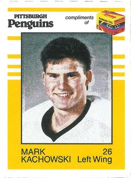 1987-88 Kodak Pittsburgh Penguins #NNO Mark Kachowski Front