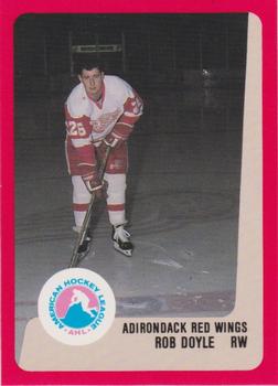 1988-89 ProCards Adirondack Red Wings (AHL) #NNO Rob Doyle Front