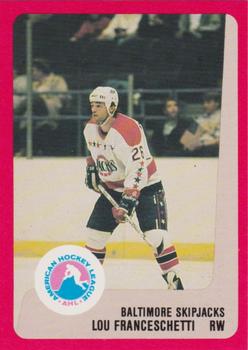 1988-89 ProCards Baltimore Skipjacks (AHL) #NNO Lou Franceschetti Front