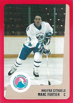 1988-89 ProCards Halifax Citadels (AHL) #NNO Marc Fortier Front