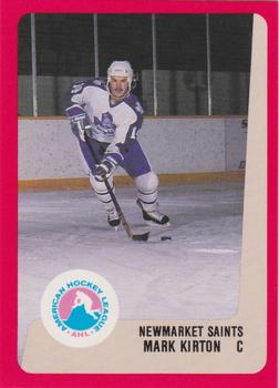 1988-89 ProCards Newmarket Saints (AHL) #NNO Mark Kirton Front