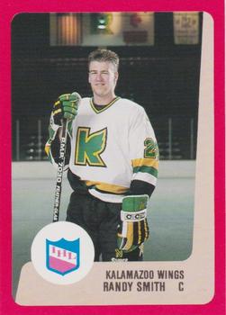 1988-89 ProCards Kalamazoo Wings (IHL) #NNO Randy Smith Front