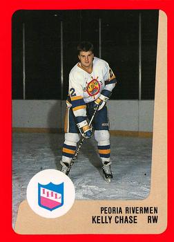 1988-89 ProCards Peoria Rivermen (IHL) #NNO Kelly Chase Front