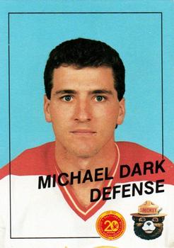 1988-89 Salt Lake Golden Eagles (IHL) Smokey #2 Mike Dark Front