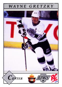 1990-91 Smokey Los Angeles Kings  #1 Wayne Gretzky Front