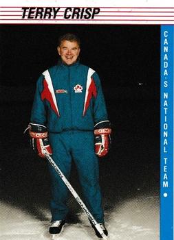 1991-92 Alberta Lotteries Canada's National Team #NNO Terry Crisp Front