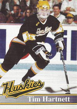 1991-92 Michigan Tech Huskies (NCAA) #NNO Tim Hartnett Front