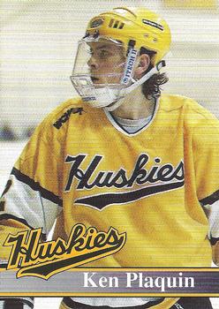 1991-92 Michigan Tech Huskies (NCAA) #NNO Ken Plaquin Front