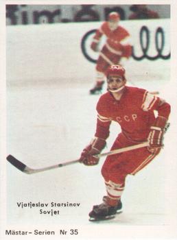 1970-71 Cumulus Mastar-Serien (Swedish) #35 Vyacheslav Starshinov Front