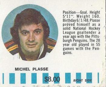 1976-77 Colorado Rockies Puck Bucks #15 Michel Plasse Front