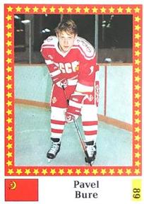 1991 Semic Hokej MS (Czechoslovakian) Stickers #89 Pavel Bure Front