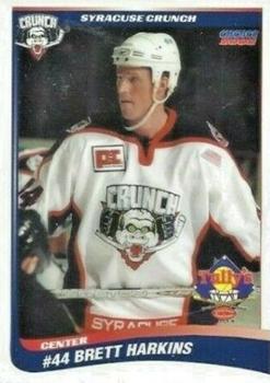 2001-02 Choice Syracuse Crunch (AHL) #22 Brett Harkins Front