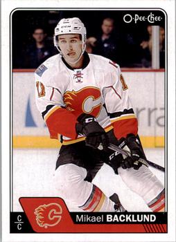 2016-17 O-Pee-Chee #178 Mikael Backlund Front